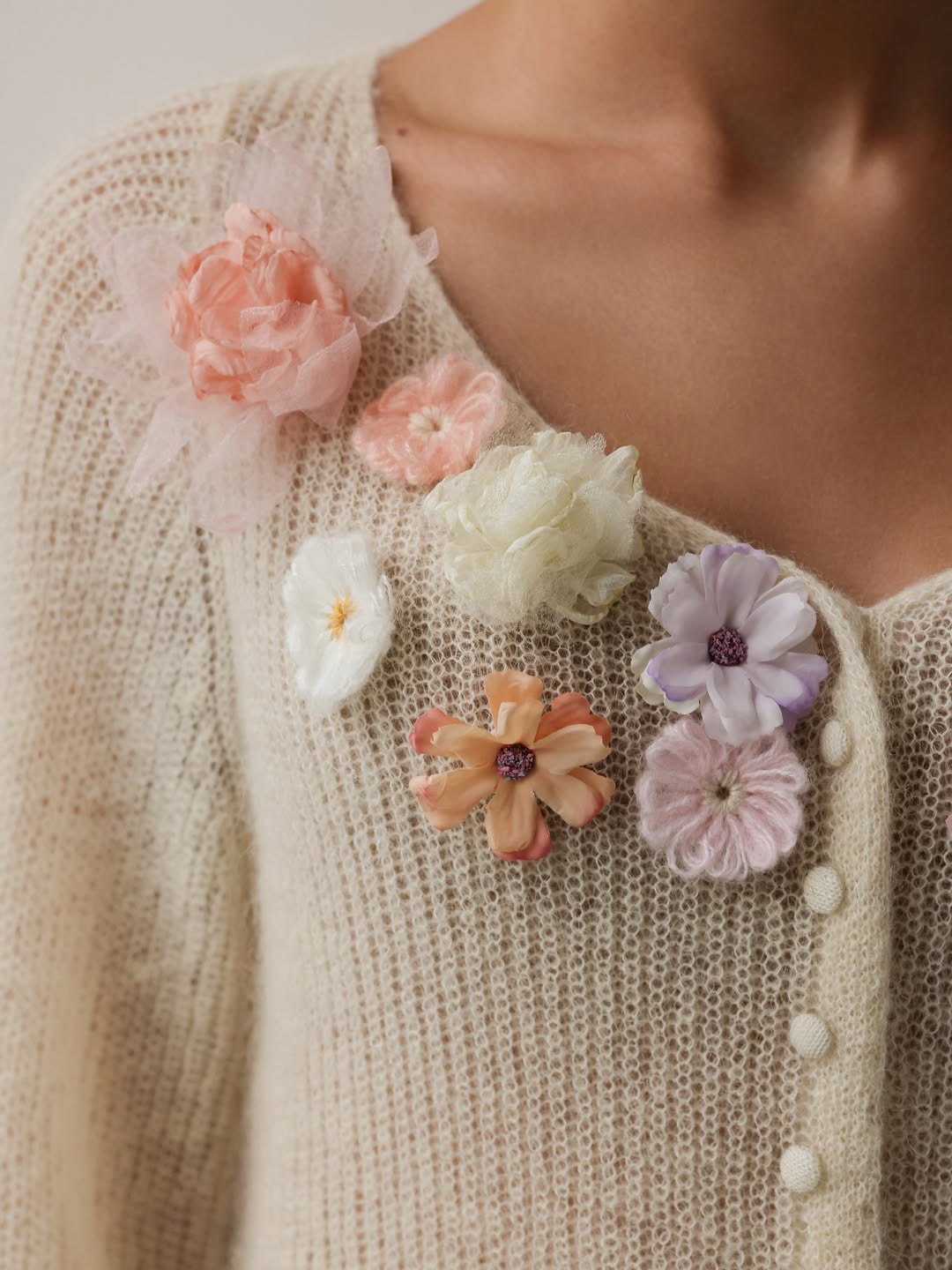 Pastel Bloom Sweater