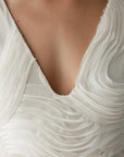 Sculptural Art-Déco Dress