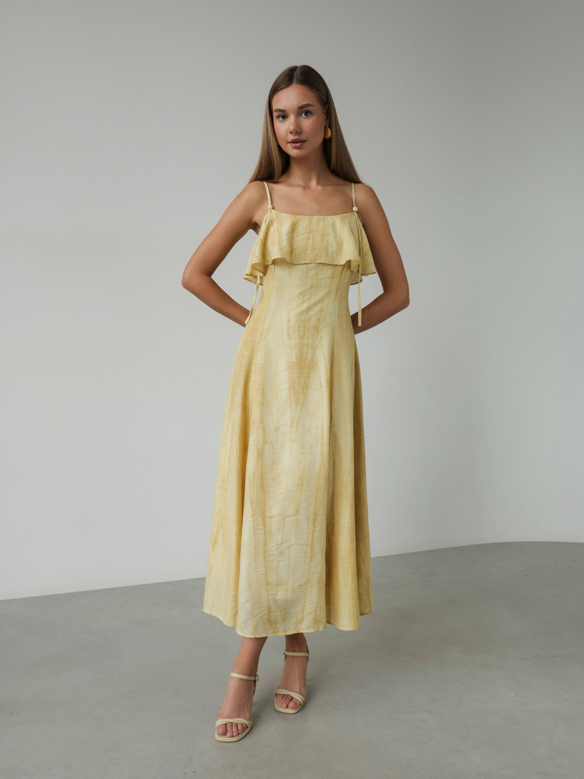 Golden Summer Dress