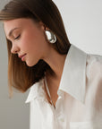 White Airy Blouse