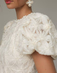 Fleur Textured Mini Dress