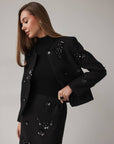 Midnight Petal Jacket