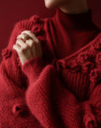 Basic Red Turtleneck