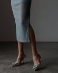 Celeste Mesh Midi Dress