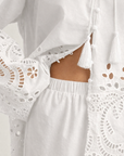 Marivelle Lace Detail Blouse