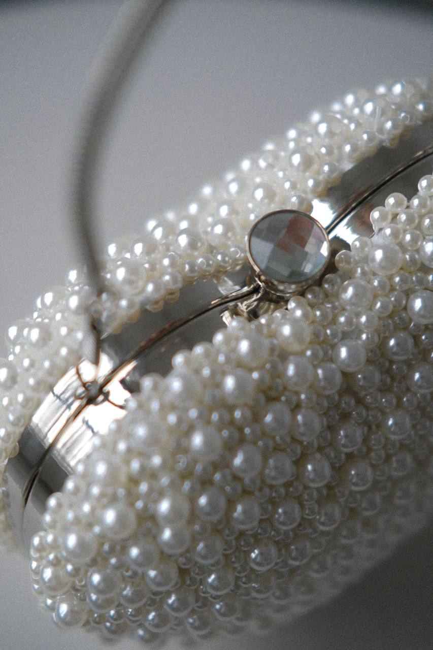 Pearl Heart Bag
