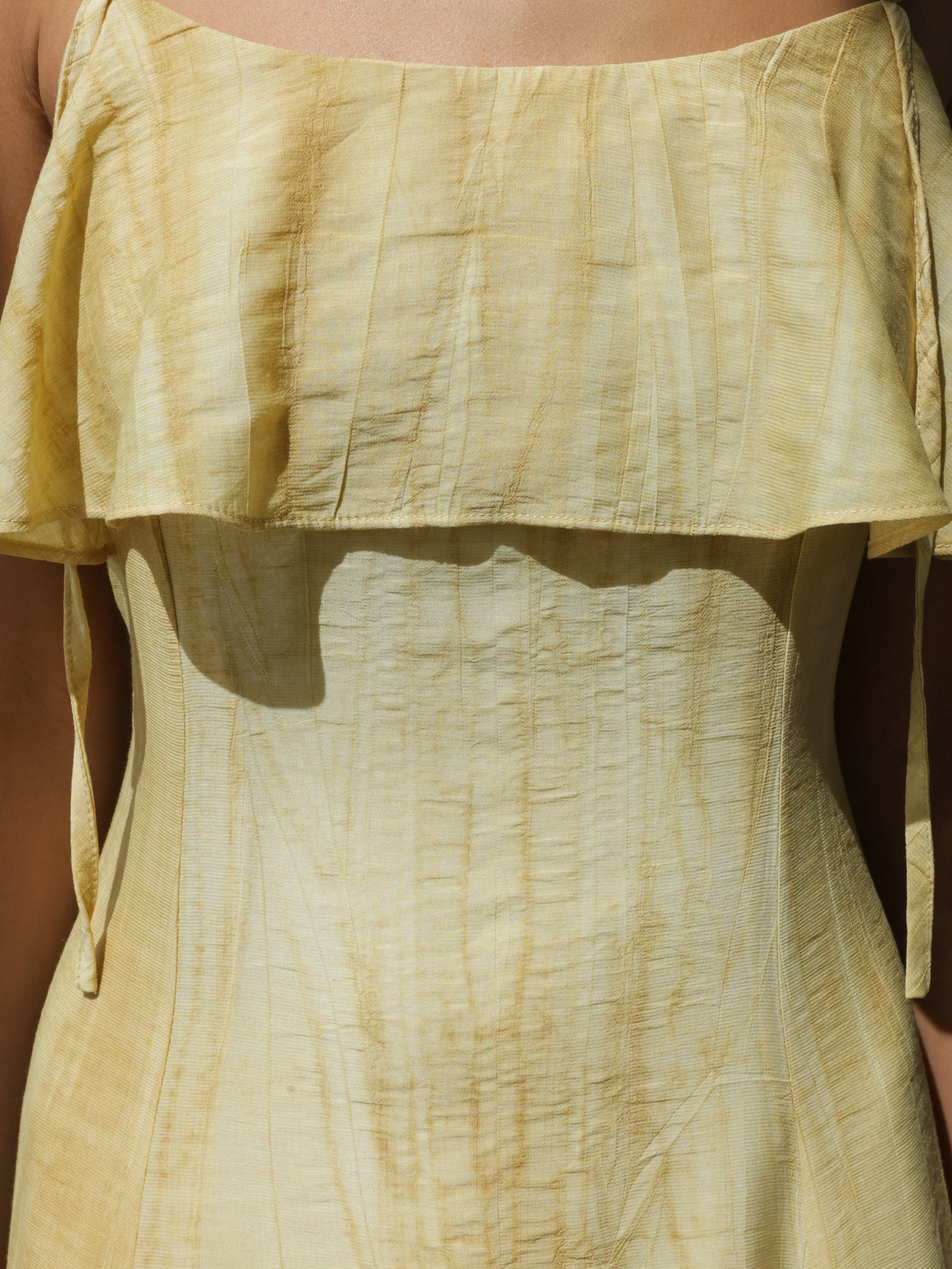 Golden Summer Dress