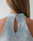 Blue China Dress