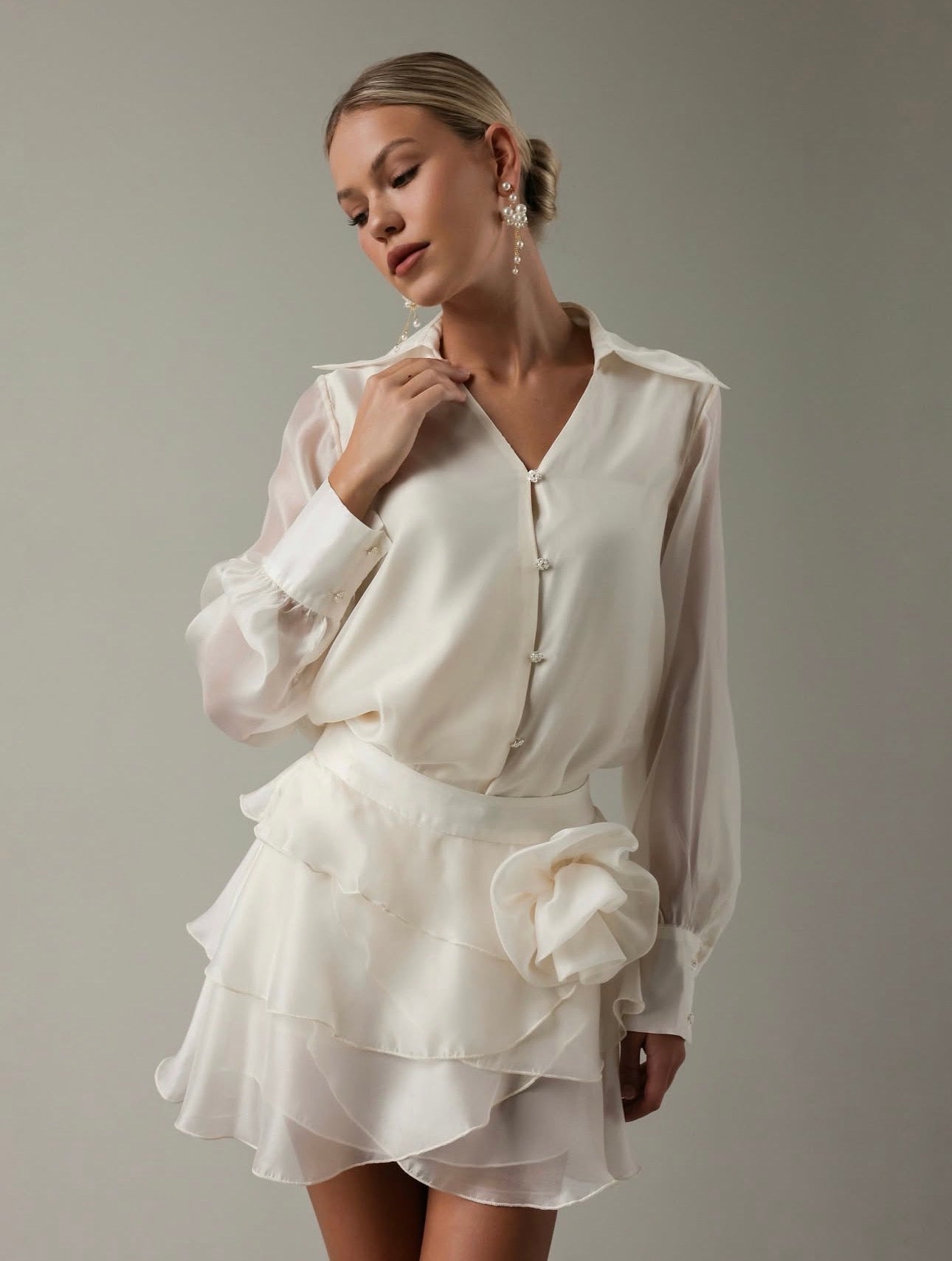 Ivory Petal Set
