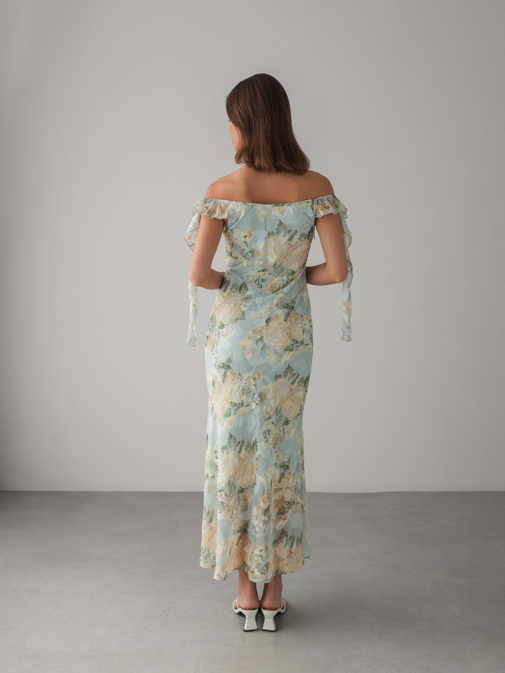 Floral Watercolor Dress