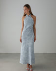 Blue China Dress