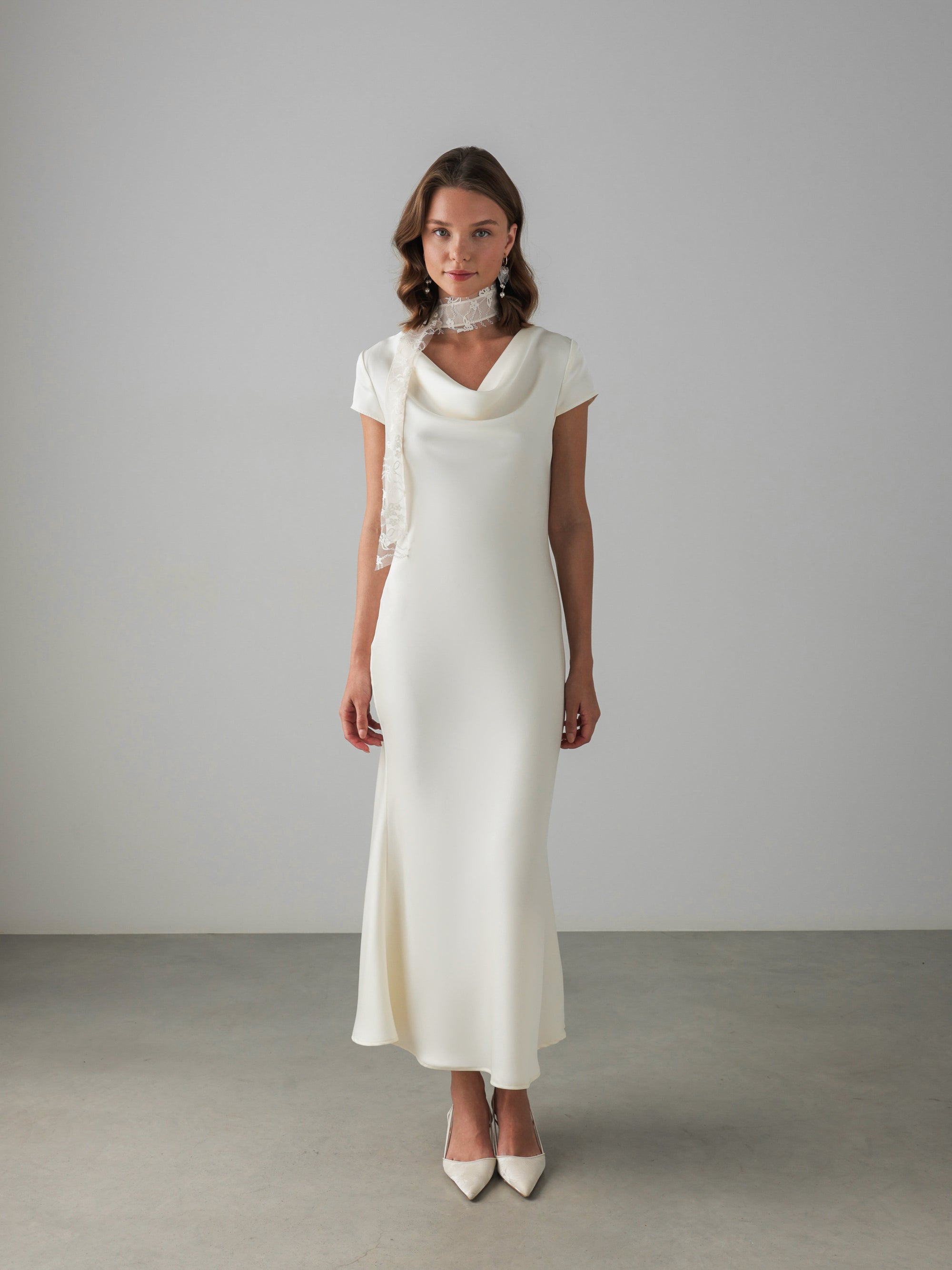 Cream Fleur Dress