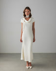 Cream Fleur Dress
