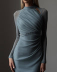 Celeste Mesh Midi Dress