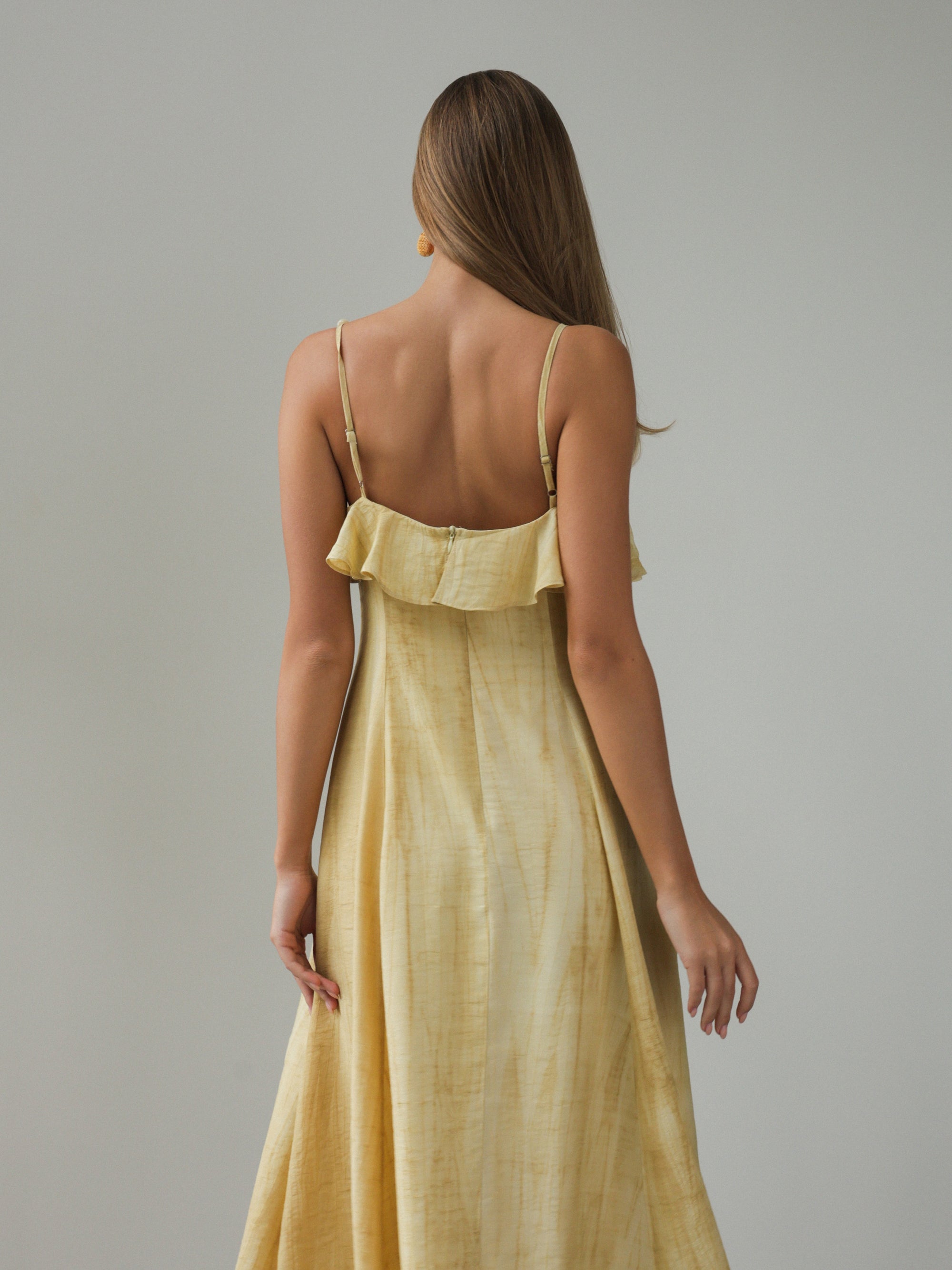 Golden Summer Dress
