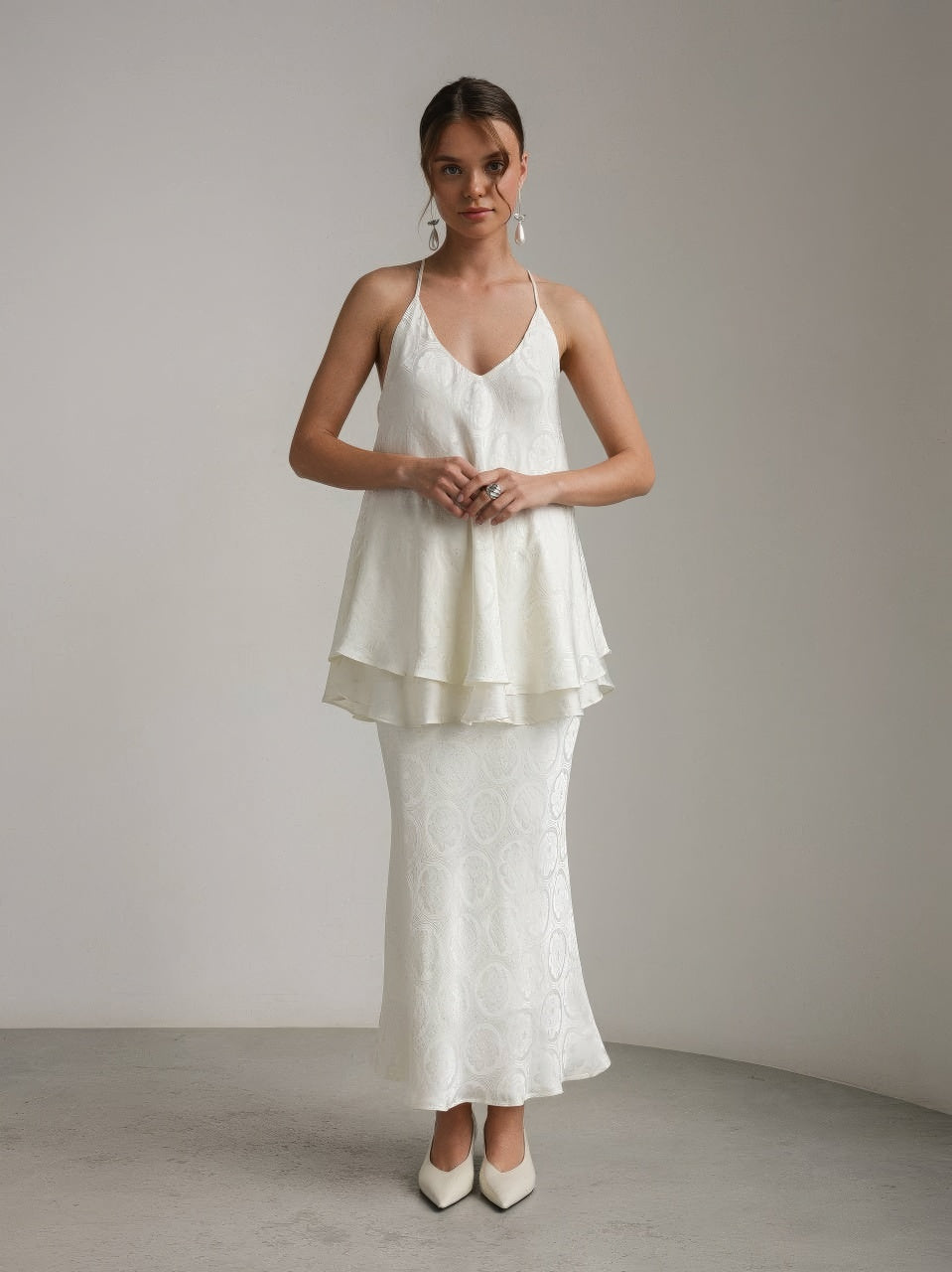 Pearl Wave Jacquard Set