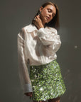 White Airy Blouse