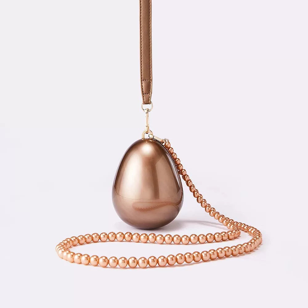 Bronze Eggshell Bag