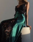 Nocturne Emerald Gown