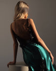 Nocturne Emerald Gown