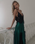 Nocturne Emerald Gown