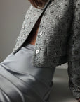 Luna Glimmer Sequin Jacket