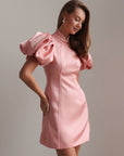 Blush Royale Satin Dress