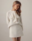 Soft Elegance Bow-Detail Sweater