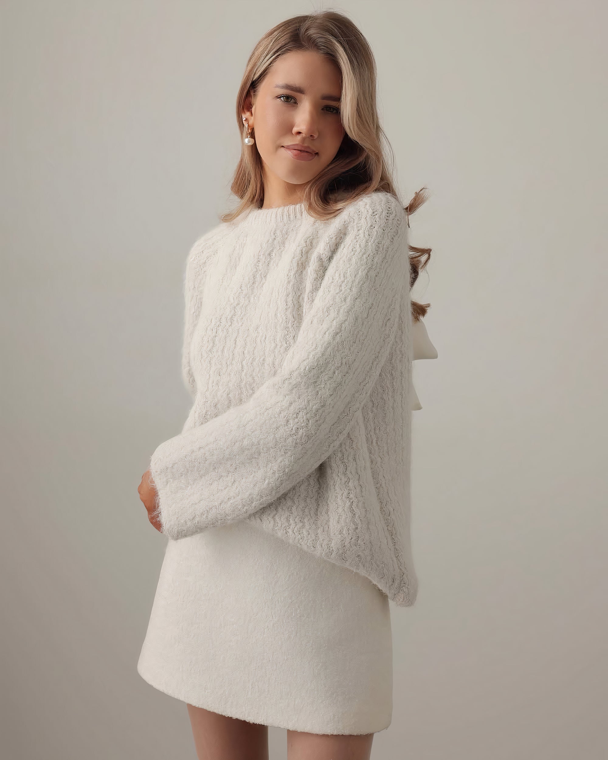 Timeless Texture Mini Skirt