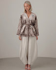 Marble Silk Kimono