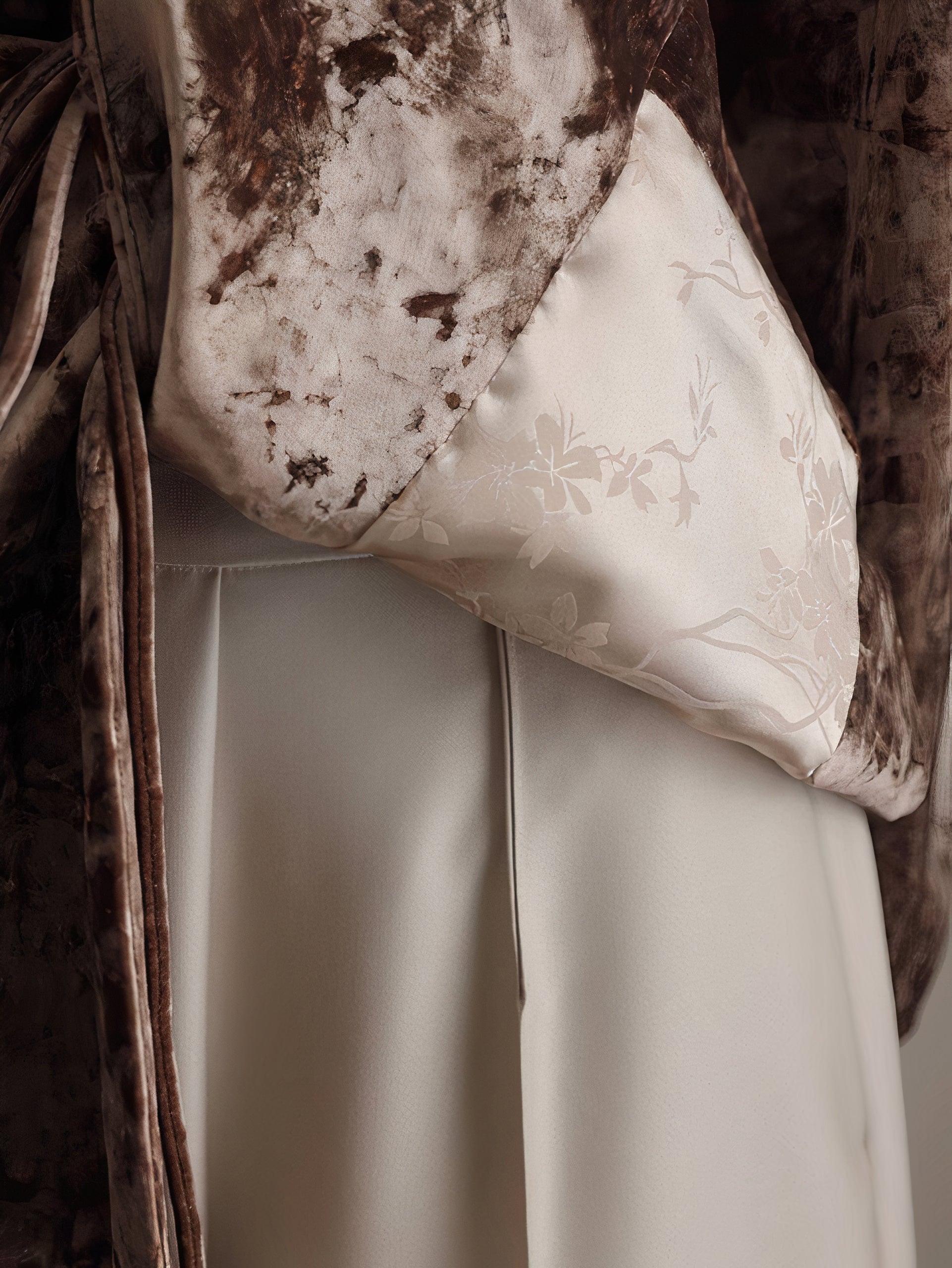 Marble Silk Kimono