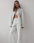 Snow White Palazzo Pants