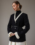 Black Swan Ruffle Jacket