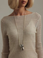 Beige Knit Sweater