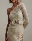 Beige Knit Sweater