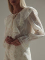 Frilled Lace Blouse