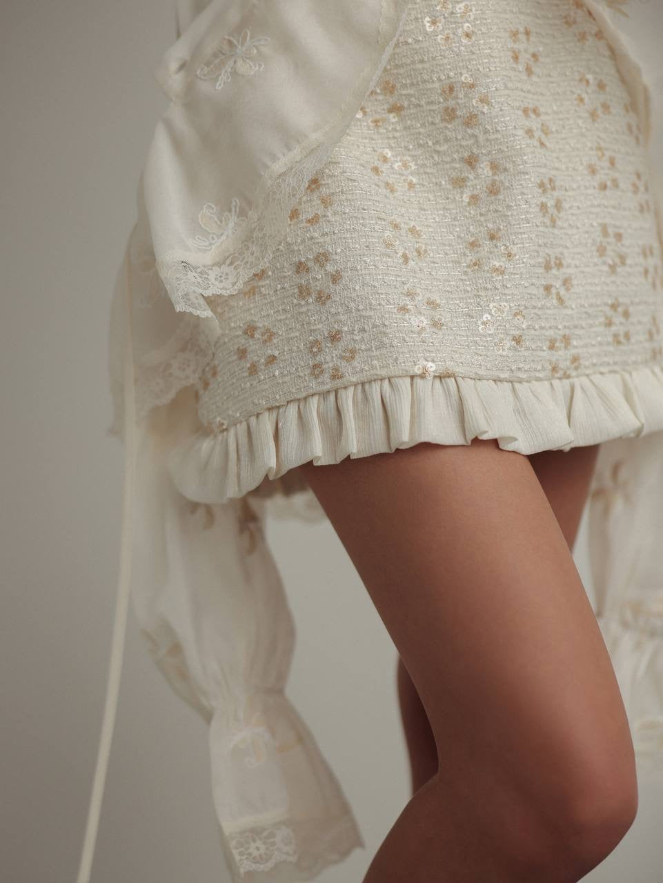 Frilled Lace Blouse