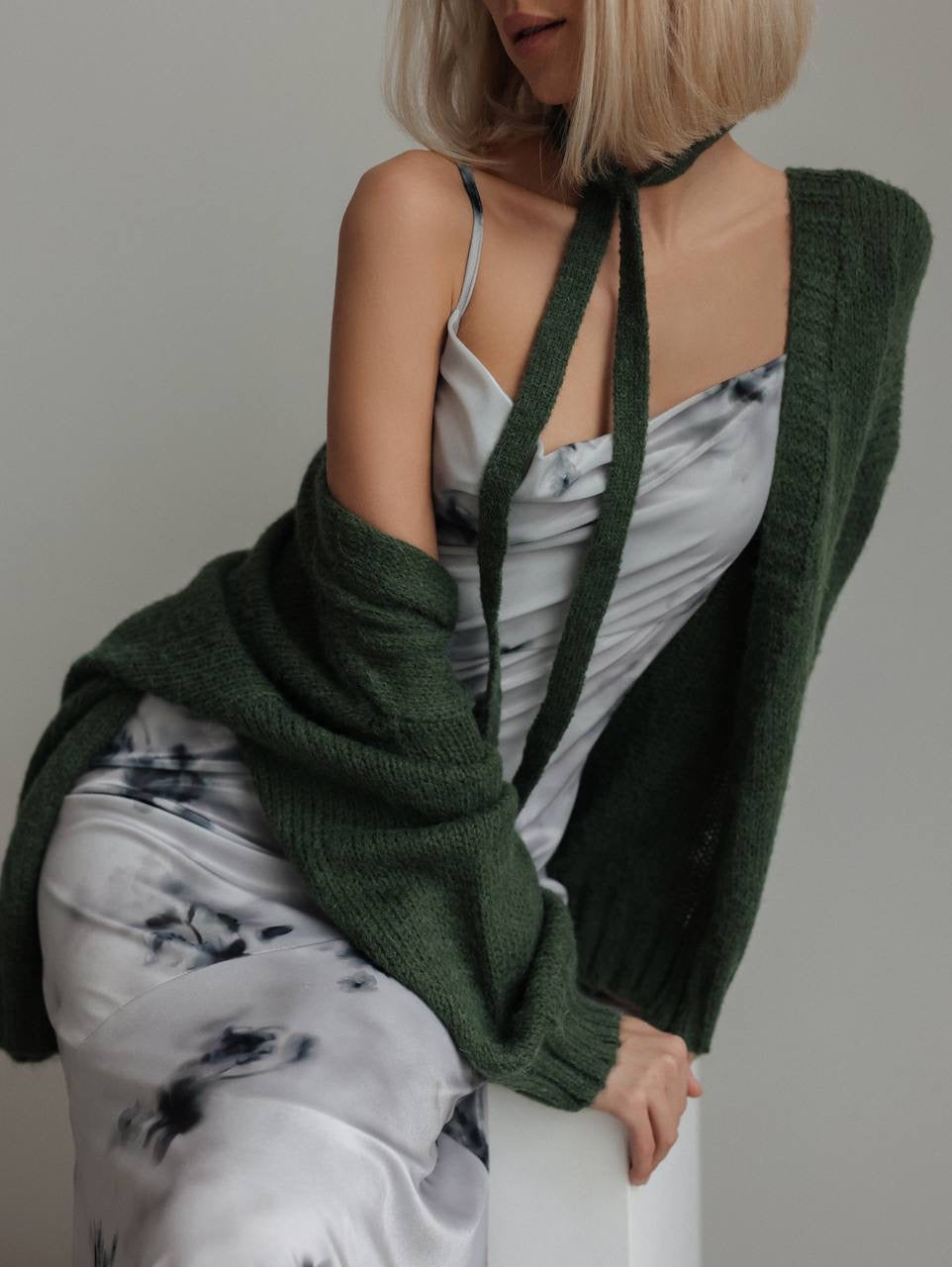 Oversized Knit Cardigan