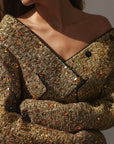 Gold Sequin Jacket