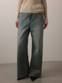 High-Waisted Wide Leg Jeans