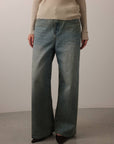 High-Waisted Wide Leg Jeans