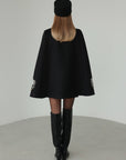 Midnight Celebration Embellished Cape