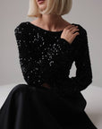 Midnight Elegance Evening Dress