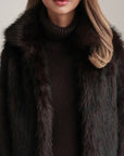 Luxurious Faux-Fur Jacket