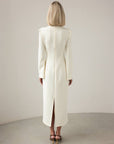 Elegant Minimal Ivory Dress