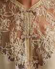 Golden Silk Kimono