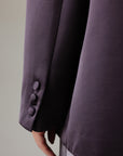Midnight Plum Blazer