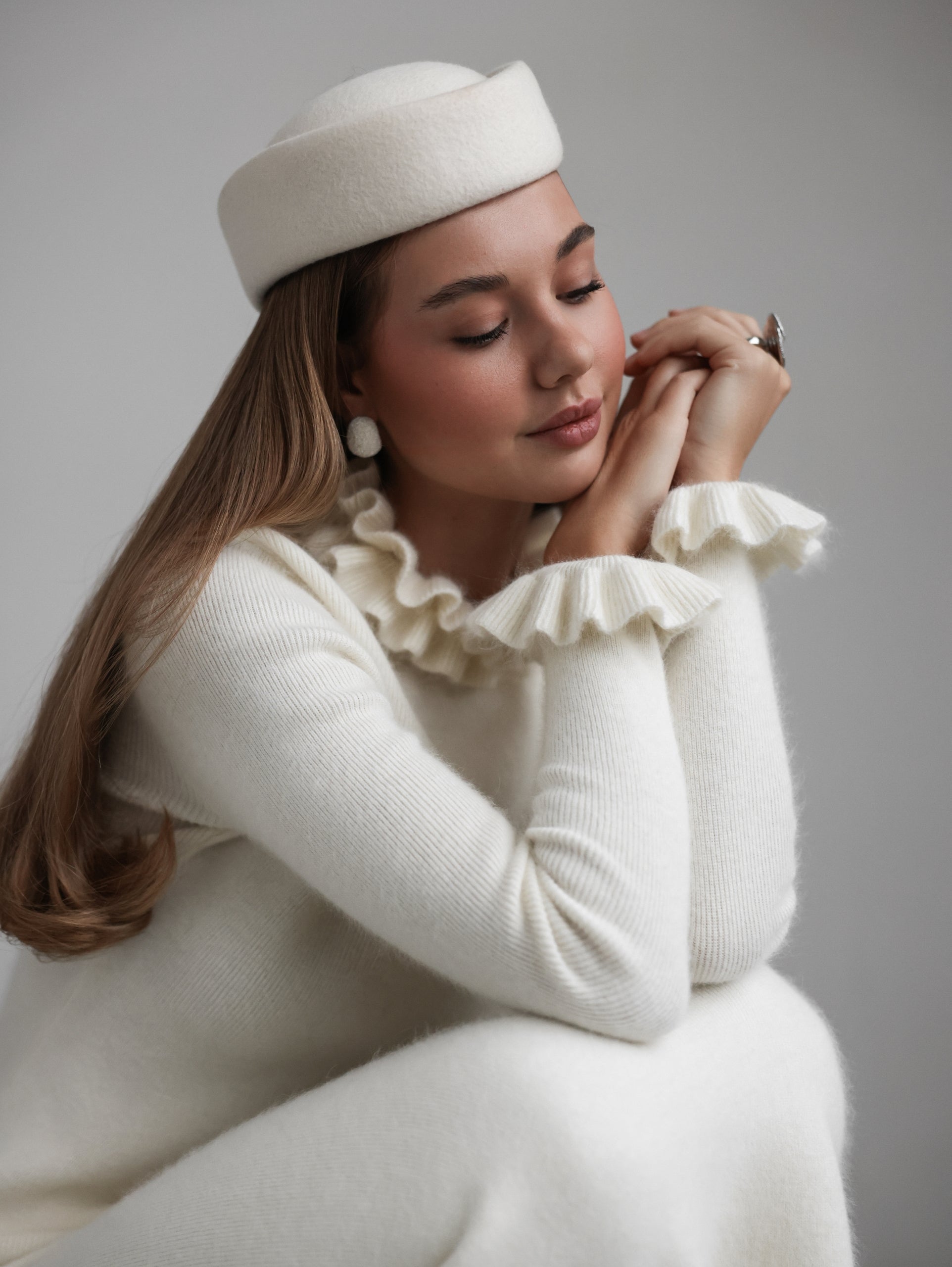 Snowruffle Knit Sweater