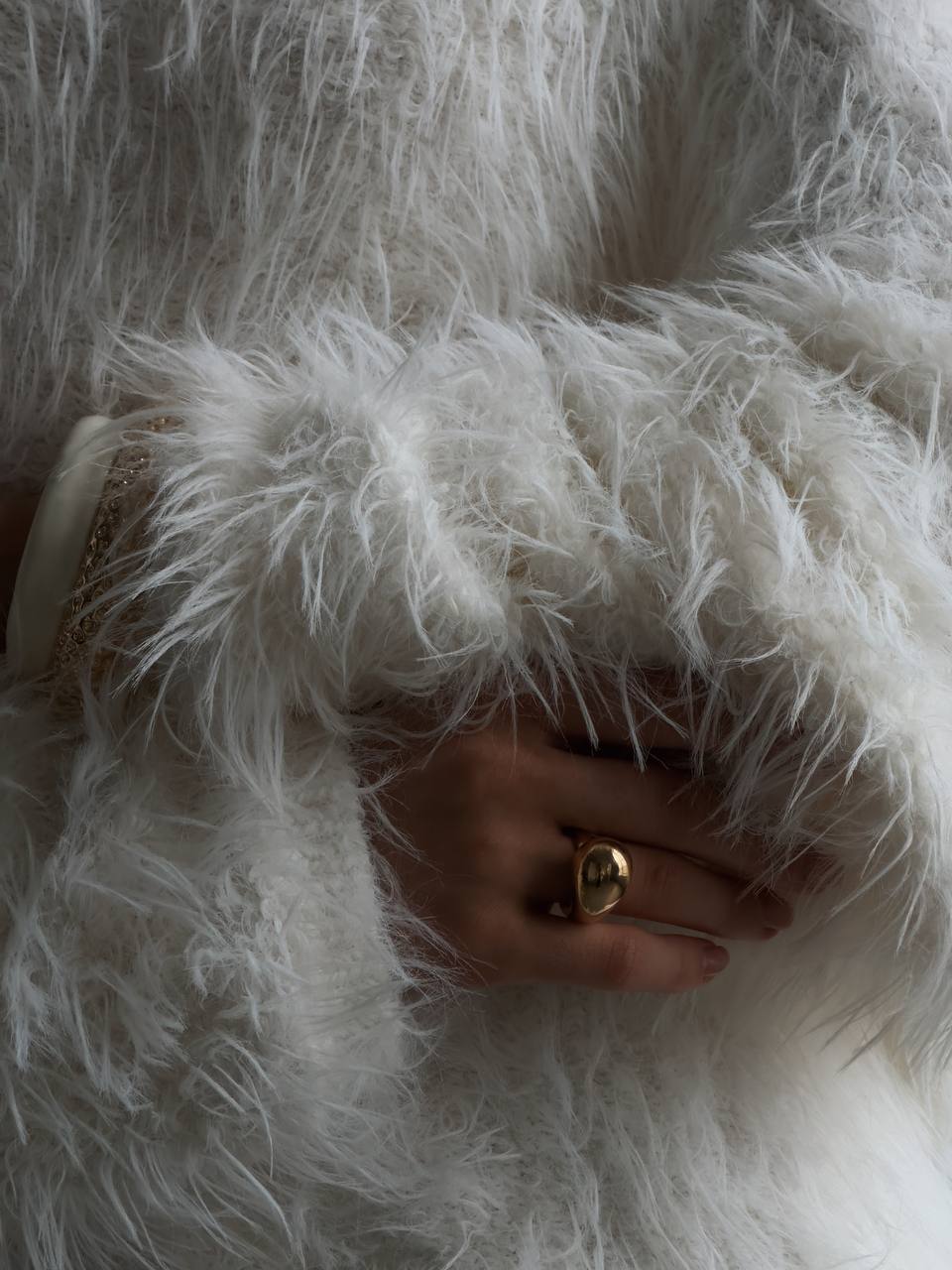 Snowfall Whisper Sweater