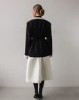 Black Swan Ruffle Jacket
